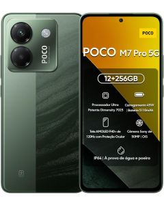 Xiaomi POCO M7 PRO Dual Sim Smartphone 12GB Ram 256GB Storage 5G International Version-Green