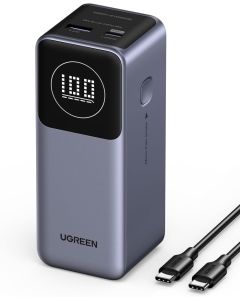 بنك الطاقة Ugreen Nexode 12000 مللي أمبير/ساعة 100 واط شاحن سريع شاشة رقمية ذكية