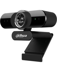 كاميرا ويب داهوا HTI-UC325V1-N عالية الدقة 1080 بكسل بمنفذ USB مع تركيز تلقائي وميكروفونين مزدوجين وعدسة واسعة الزاوية لمؤتمرات الفيديو والبث المباشر