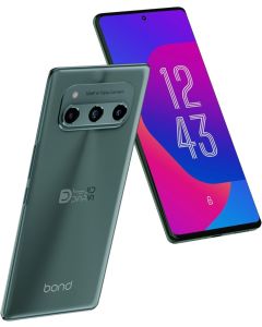Daria BOND 5G Android 14 Smartphone, 8GB RAM, 256GB Storage, 50MP AI Triple Camera, 120Hz Curved AMOLED, Octa-Core 2.6 GHz, Web3 Monetization, Free Daria Entertainer subscription, Built-In Wallet, Green Color