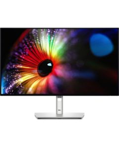 شاشة Dell Ultra Sharp U2724D مقاس 27 بوصة QHD ومعدل تحديث 2560 × 1440 120 هرتز ووقت استجابة 5 مللي ثانية وتقنية IPS باللون الأسود