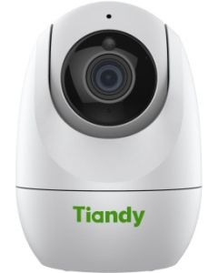 Tiandy - كاميرا IP من سلسلة Lite بدقة 3 ميجابكسل و2× WIFI EW مع محادثة ثنائية الاتجاه وميكروفون/مكبر صوت مدمج المواصفات: I2W/WIFI/En/4mm/V4.1 TC-H332N