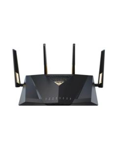 جهاز التوجيه ASUS RT-BE88U ذو النطاق المزدوج WiFi 7 مع أداء قابل للتوسيع عبر AiMesh، تقنية 4K-QAM، MLO، منفذي 10G، SFP+، أربعة منافذ 2.5G، أربعة منافذ 1G، وسعة WAN/LAN تصل إلى 34G.