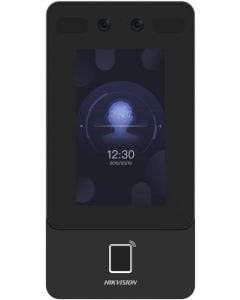 Hikvision DS-K1T342MFWX Face Access Terminal with Face, Finger & Card Access, Wi-Fi, 330mm x 150mm Black