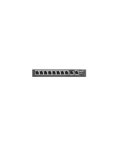 Ruijie Reyee RG‑ES210GS‑P 10‑Port Gigabit Smart Cloud Managed PoE Switch 8×PoE+ / Combo SFP, 120 W Budget