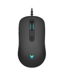 Rapoo VPro V16 Wired Gaming Mouse, Adjustable DPI, RGB Breathing Light, 6 Programmable Buttons, Ergonomic Design