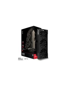 XFX Swift AMD Radeon RX 9070 OC Triple Fan Gaming Edition, 16GB GDDR6, RDNA 4, PCIe 5.0, 2700 MHz Boost Clock, 256-bit Bus, Triple 8-Pin Power, 3-Slot Design