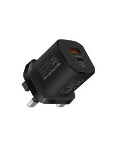 Promate 33W Power Delivery GaNFast Charging Adapter, PowerPort-33