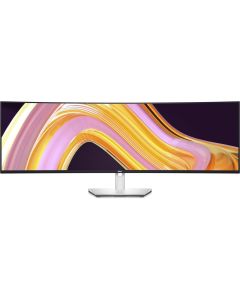 Dell Ultra Sharp Curved Monitor U4924DW 49 inch Dual QHD 5120 x 1440 60 Hz Refresh Rate 5 ms Response Time IPS Black