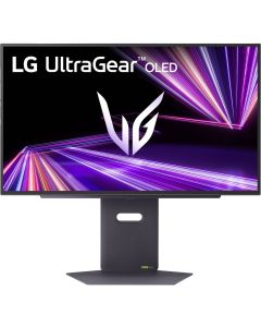 شاشة ألعاب إل جي UltraGear 27GX790A مقاس 27 بوصة بتقنية OLED QHD بدقة 2560 × 1440 ومعدل تحديث 480 هرتز ووقت استجابة 0.03 مللي ثانية وتقنية NVIDIA G-Sync وAMD FreeSync Premium Pro، لون أسود