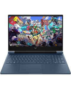  لاب توب الألعاب HP Victus 16-r1083ne بمعالج إنتل كور i7-14650HX، ذاكرة رام 16 جيجابايت، سعة تخزين SSD 512 جيجابايت، كرت شاشة NVIDIA GeForce RTX 3050 بسعة 6 جيجابايت، شاشة 16.1 بوصة FHD، لوحة مفاتيح إنجليزية/عربية، اللون أزرق، نظام التشغيل (ويندوز 11 معدل