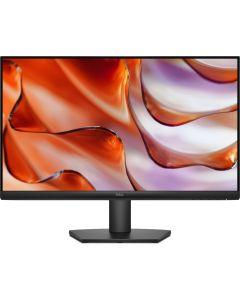شاشة ديل SE2425HM FHD IPS مقاس 23.8 بوصة، دقة 1920 × 1080، معدل تحديث 100 هرتز، وقت استجابة 5 مللي ثانية، بدون حواف من 3 جوانب، خالية من الزئبق، تقنية راحة العين باللون الأسود