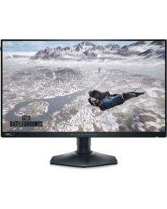 شاشة Dell Alienware AW2524HF للألعاب مقاس 24.5 بوصة بدقة FHD وشاشة IPS سريعة، ومعدل تحديث يصل إلى 500 هرتز ووقت استجابة 0.5 مللي ثانية AdaptiveSync وAMD FreeSync Premium Technology DisplayPort HDMI أسود