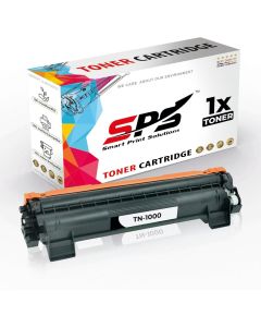 خرطوشة حبر أسود متوافقة مع SPS TN1000 - خرطوشة بديلة واحدة لطابعة Brother TN-1000، إنتاجية طباعة تصل إلى 1000 صفحة