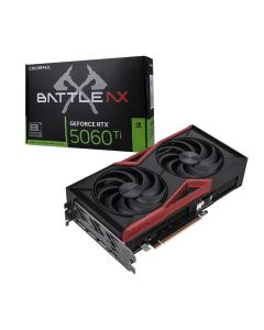 Colorful GeForce RTX 5060 Ti NB DUO 16GB-V Graphics Card – 4608 CUDA Cores, 2572 MHz Boost Clock, 16GB GDDR7, DLSS 4, PCIe 5.0, Dual-Fan Cooling, RGB Lighting