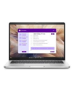 Dell Pro 14 Plus AI Laptop Intel Core Ultra 5 235U vPro Processor 16GB Ram DDR5 512GB SSD Storage Intel Graphics 14 inch FHD Display English Keyboard Platinum Silver Operating System Windows 11 Pro