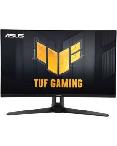 شاشة أسوس TUF للألعاب VG279QM1A مقاس 27 بوصة عالية الدقة وشاشة IPS سريعة 1920x1080 ومعدل تحديث 280 هرتز ووقت استجابة 1 مللي ثانية وتقنية G-Sync وFreeSync Premium باللون الأسود