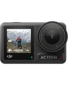 DJI Osmo Action 4 Standard Combo - 4K/120fps Action Camera with 1/1.3" Sensor Stunning Low-Light Imaging Black