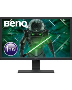 BenQ Gaming Monitor 24 inch GL2480 1080P FHD 1920x1080 75Hz Refresh Rate 1ms Response Times Eye Care Anti-Glare, Flicker-Free, Slim Bezel, Cable Management System DVI-D DP HDMI BLACK 