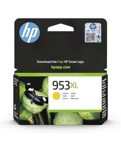 خرطوشة حبر أصلية عالية الإنتاجية HP 953XL باللون الأصفر (F6U18AE)