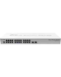 مفتاح شبكة راكماونت ميكروتيك CRS326-24G-2S+RM - 24 منفذ جيجابيت إيثرنت مع منفذي SFP+