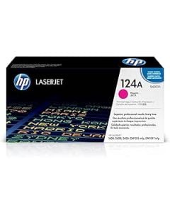 خرطوشة حبر ليزر أصلية بلون أرجواني من HP 124A (Q6003A)
