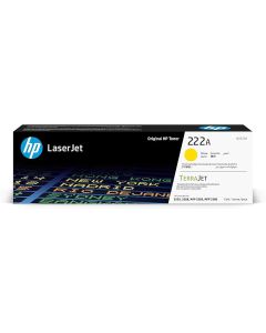 HP 222A Yellow Original LaserJet Toner Cartridge (W2222A)