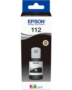 Epson EcoTank 112 Pigment Black Ink Bottle (C13T06C14A)