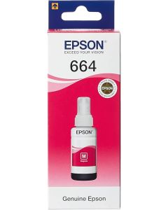 Epson T6641 EcoTank Ink Bottle – Magenta, 70ml, Printer Refill