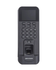 Hikvision DS-K1T804AMF Pro Series Fingerprint Terminal, 2.4" LCD Display, 3000 Fingerprints, 3000 Cards, 100,000 Events Storage, TCP/IP & Wi-Fi, RS-485, Alarm Input & Output, Black
