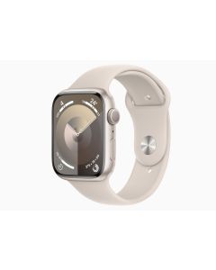 Apple Watch Series 9 Aluminum Case with Sport Band GPS-Starlight-45mm