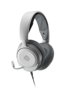 سماعة الألعاب SteelSeries Arctis Nova 1 باللون الأبيض