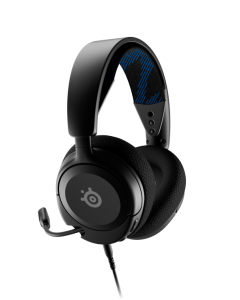 سماعة الألعاب SteelSeries Arctis Nova 1P باللون الأسود