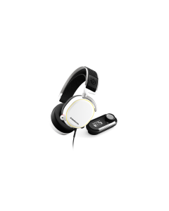 SteelSeries Arctis Pro + GameDAC White Gaming Headset With Noise Cancellation Microphone