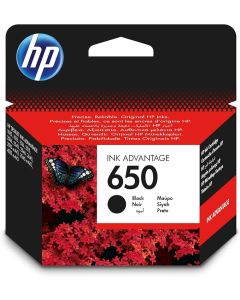 خرطوشة حبر أصلية أسود HP 650 Ink Advantage (CZ101AE)