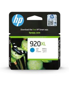 HP 920XL High Yield Cyan Original Ink Cartridge (CD972AE)