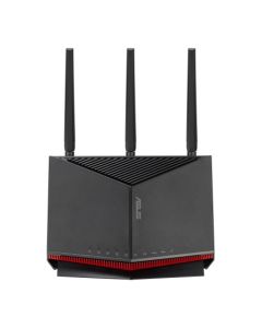ASUS RT-BE86U BE6800 Dual-Band WiFi 7 Router: Comprehensive VPN Features, Subscription-Free Network Security, AiMesh, MLO, AI WAN Detection, and Supports 4096-QAM