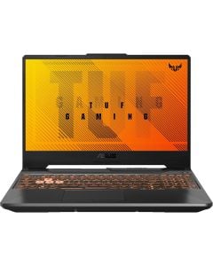 لابتوب ألعاب Asus TUF A15 FA506NCR-HN027 بمعالج AMD Ryzen 7 7445H، ذاكرة RAM بسعة 16 جيجابايت، سعة تخزين SSD بحجم 512 جيجابايت، بطاقة رسومات NVIDIA RTX 3050 بسعة 4 جيجابايت، شاشة بحجم 15.6 بوصة، لوحة مفاتيح إنجليزية/عربية، اللون: أسود، نظام التشغيل: ويندو