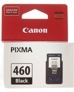 خرطوشة حبر أصلية كانون PG-460 باللون الأسود – تطبع حتى 180 صفحة بحجم A4