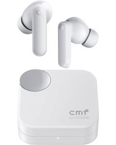 سماعات أذن داخل الأذن CMF من نوثينج بودز 2a – إلغاء ضوضاء نشط 42 ديسيبل، برنامج تشغيل ديناميكي 12.4 مم، وضع الشفافية - رمادي فاتح