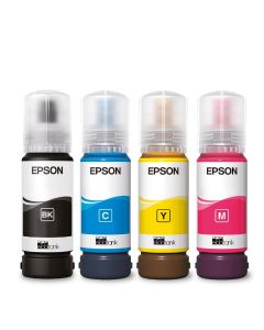 Epson 103 EcoTank Multipack (Black,Cyan,Magenta,Yellow) Ink Bottle (C13T00S64A) – Compatible with EcoTank L3110, L3111, L3116, L3150, L3156, L3160, L5190, L1110