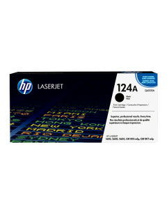 خرطوشة حبر ليزر أصلية سوداء من HP 124A (Q6000A)