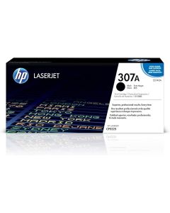 خرطوشة حبر ليزر أصلية HP 307A باللون الأسود، رقم CE740A