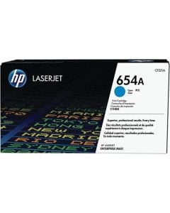 خرطوشة حبر ليزر جيت أصلية سماوي من HP 654A (CF331A)