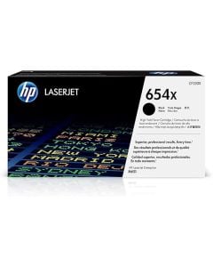 HP 654X High Yield Black Original LaserJet Toner Cartridge, CF330X