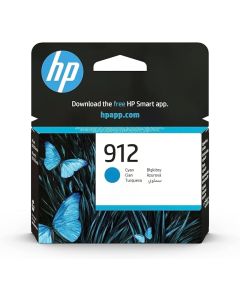 HP 912 Cyan Original Ink Cartridge (3YL77AE)