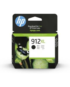 خرطوشة حبر أصلية عالية السعة HP 912XL باللون الأسود (3YL84AE)