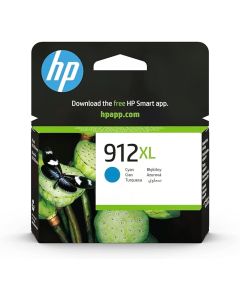 HP 912XL High Yield Cyan Original Ink Cartridge (3YL81AE)
