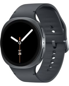 Samsung Galaxy Watch8 44mm Graphite Smartwatch, 4G LTE, Cushion Design, Dynamic Lug System, 3nm Processor, Sleep & Running Coach (International Version)