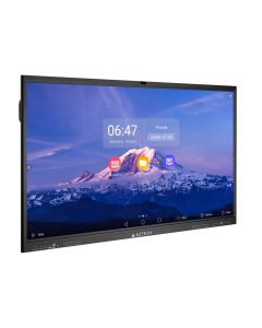 AZTECH AZ2575-U01 ideaflow PRO 75 inch 4K BYOM Smart Interactive Display, Android 13, 16GB RAM, 512GB Storage, 48MP Inbuilt AI camera, 400 NITS Brightness, 50 Points Touch, Inbuilt WIFI 6, 20W x 2 + 20W x 1 Subwoofer, Screen share & Google Playstore